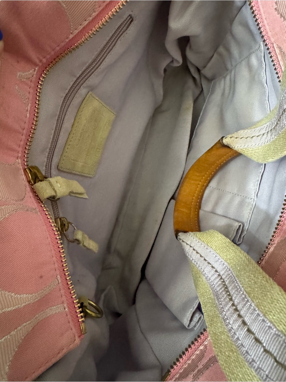 Coach 2005 Spring Patchwork Tote - Picture 9 of 10
